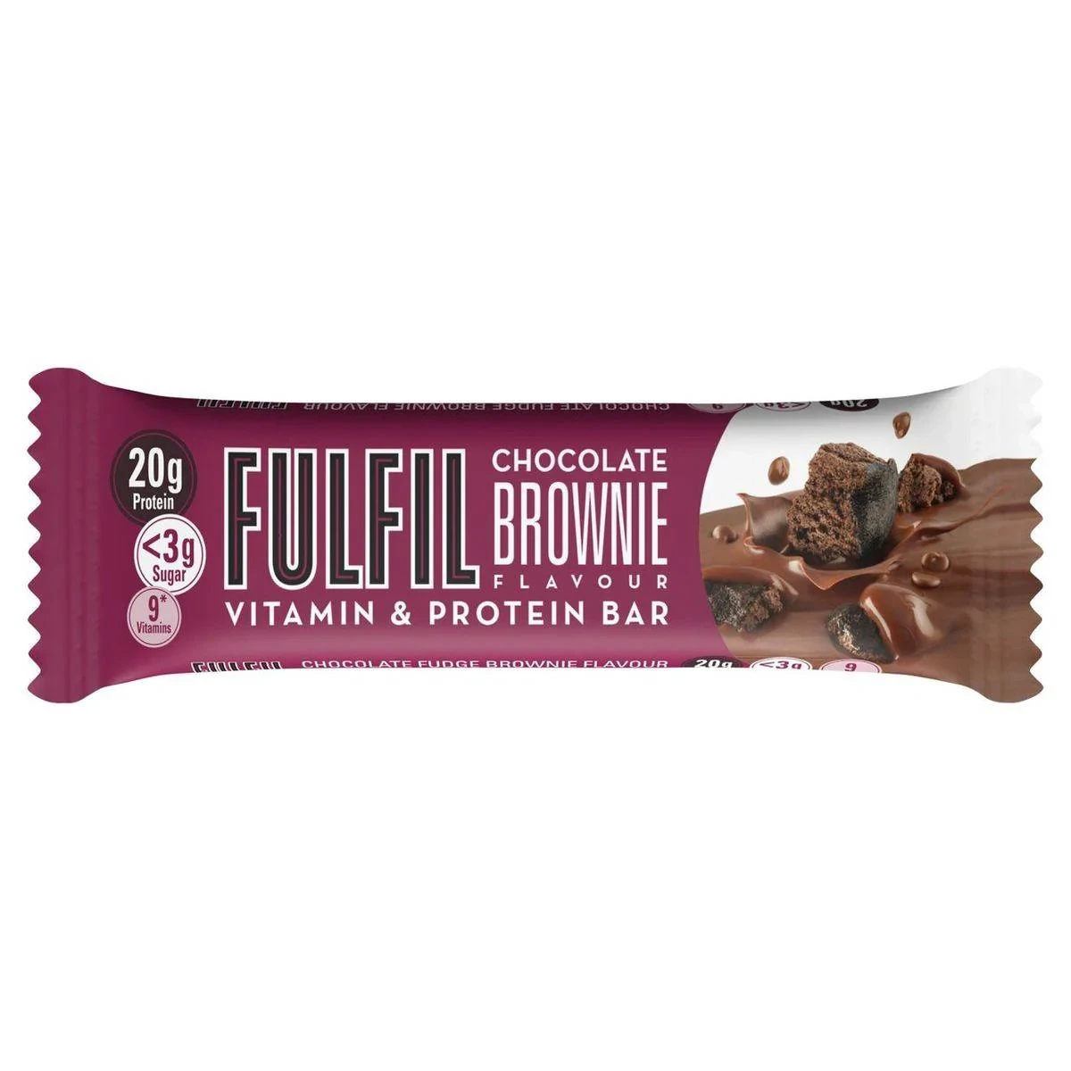 Fulfil Vitamin & Protein Bar Chocolate Brownie 55g