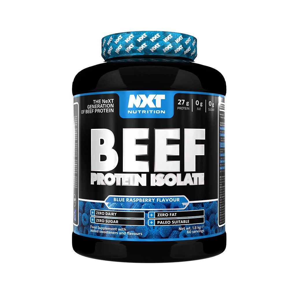 NXT NUTRITION BEEF ISOLATE BLUE RASP 1.8KG