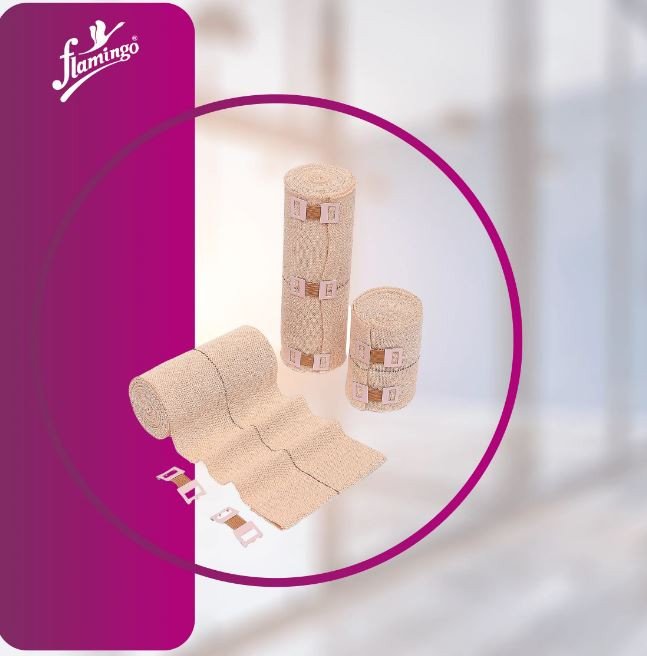 Flamiband (Elastic Crepe Bandage) 4mtr streched length 