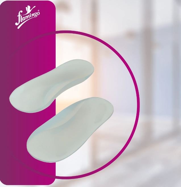 Flamingo Premium Silicone Pediatric Medial Arch Insole (Pair)