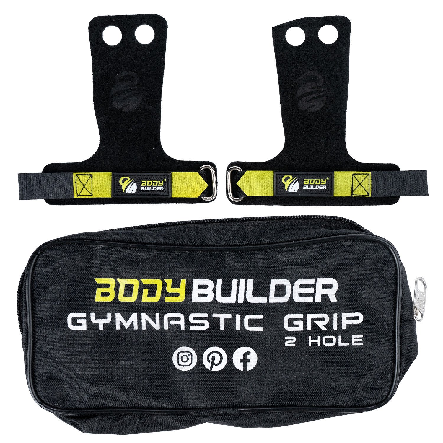BODY BUILDER GRIP+STRAP GLOVES