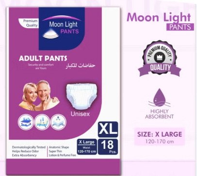 Moonlight diapers, culottes