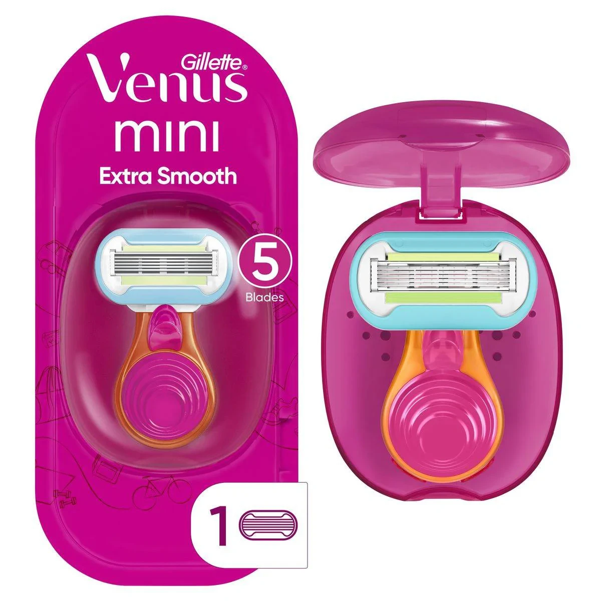 Venus Razor Extra Smooth Snap 1 Count