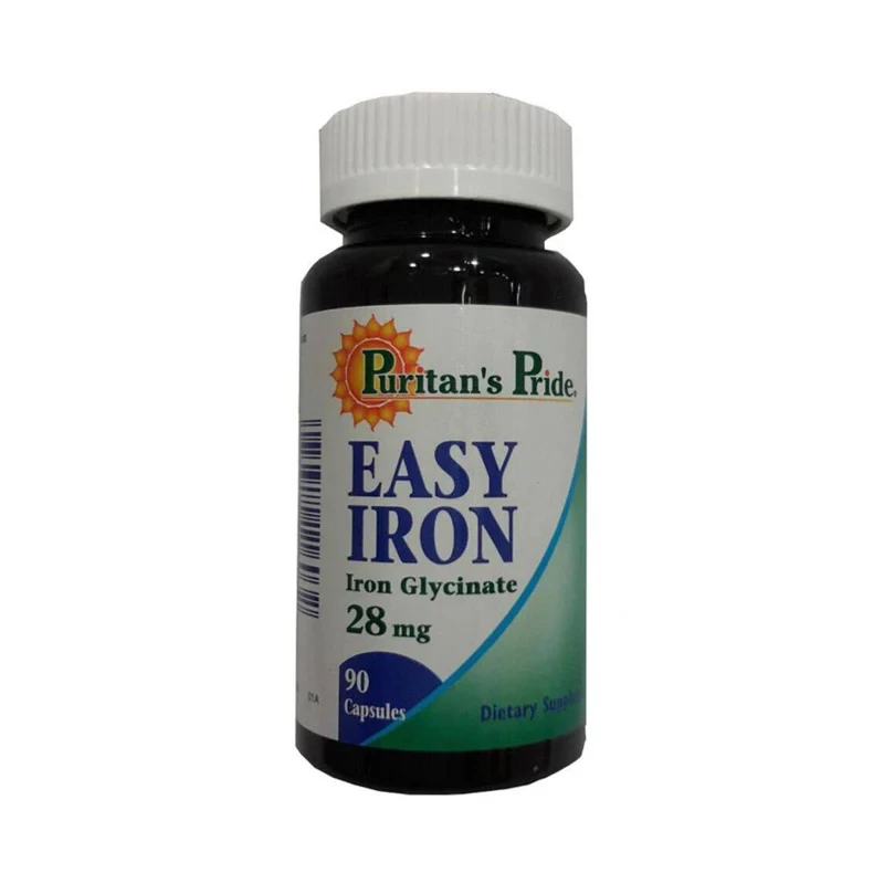Puritans Pride Easy Iron 28mg 90 Capsules