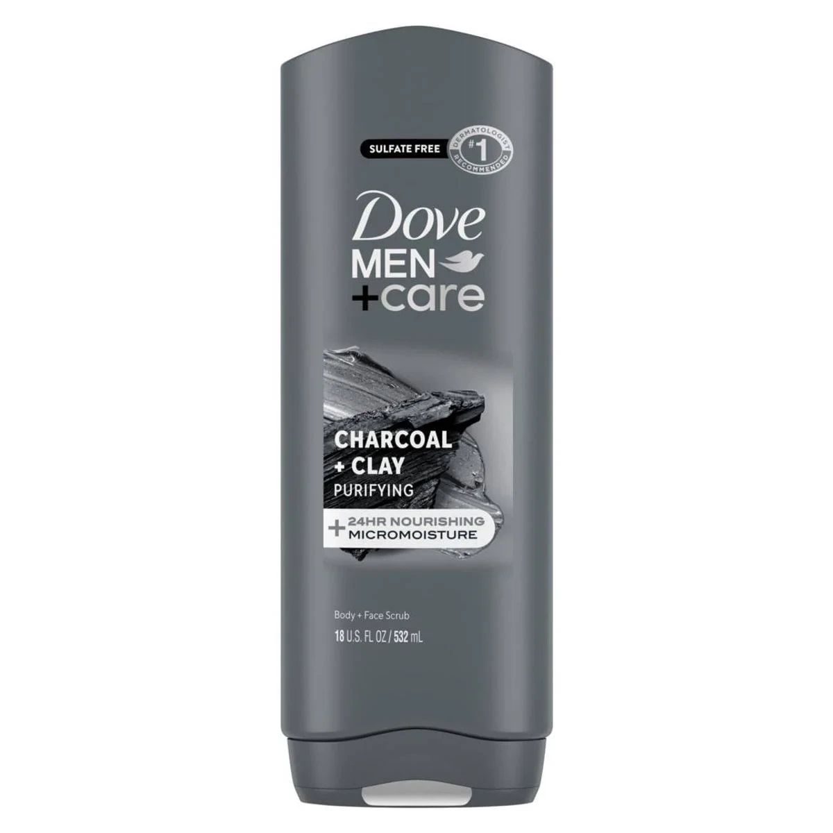 Dove Men + Care Body Wash Charcoal & Clay 400ml