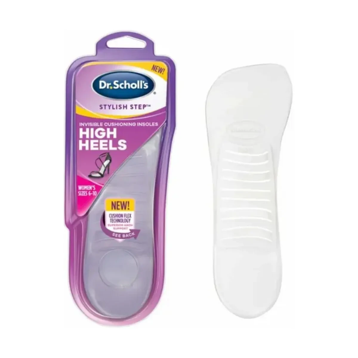 Dr Scholls Stylish Step High Heels Invisible Cushioning Insoles 1 Pair