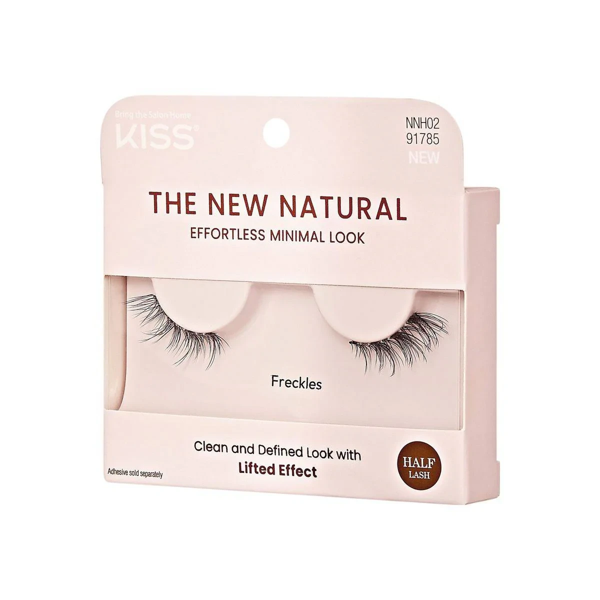 Kiss False Eyelash NNH02C The New Natural Lashes Freckles 1 Pair