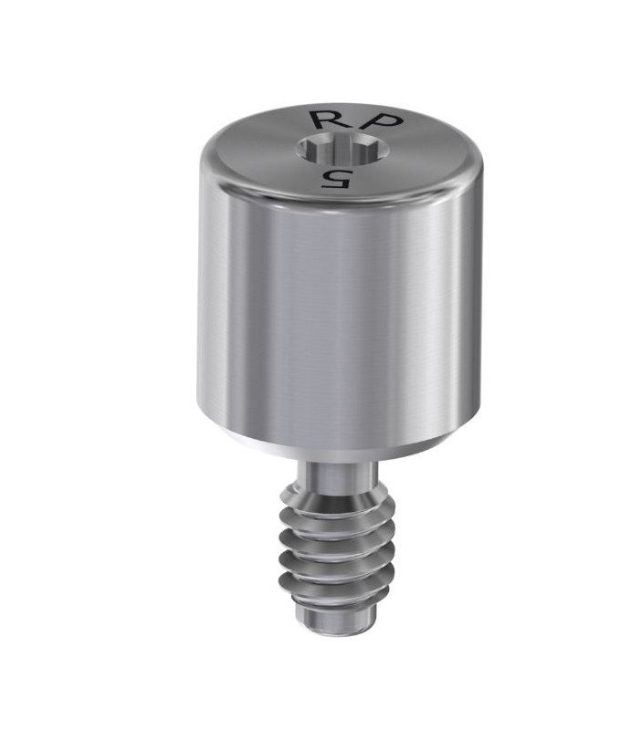 MetAlive Healing Abutment Compatible With 3I Osseotite On Implant RP/4.1 - 5 mm