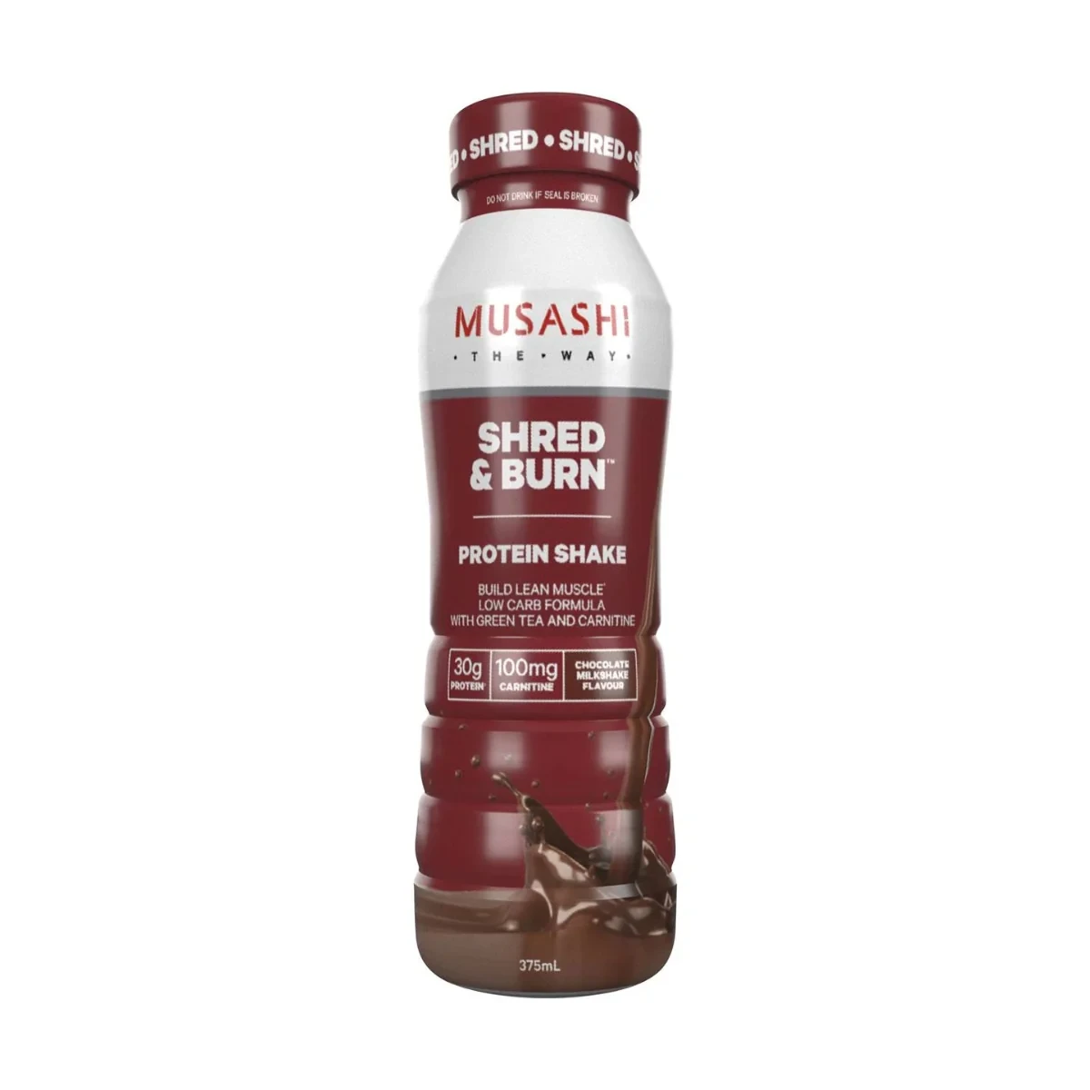 Musashi Shred & Burn Shake Chocolate 375ml