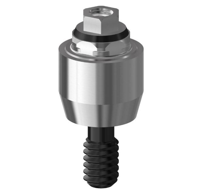 MetAlive Multi-Unit Abutment Compatible With Nobel Branemark On Implant With DLC Screw RP/4.1 - 4 mm