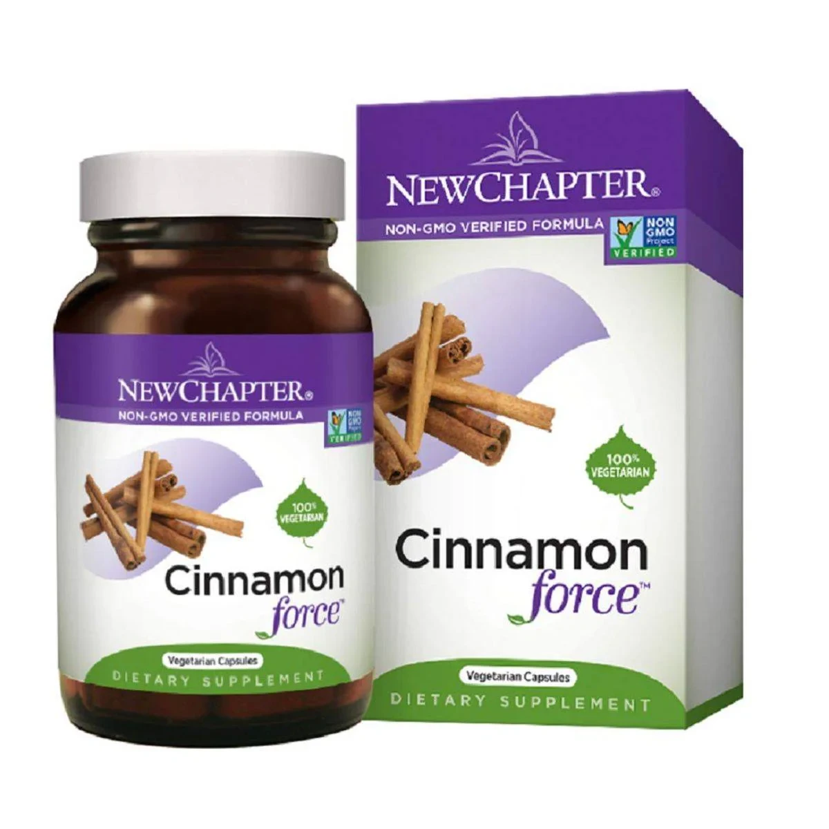 New Chapter Cinnamon Force 30 Vegetarian Capsules