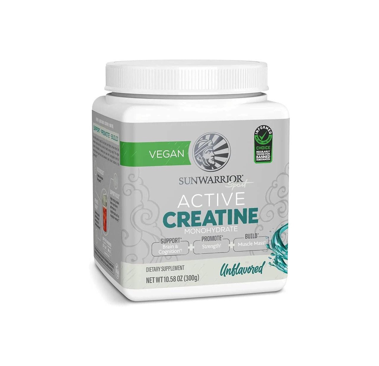 Sun Warrior Active Creatine Monohydrate Unflavoured 300g