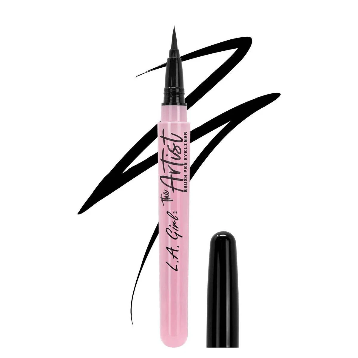 LA Girl The Artist Brush Pen Eyeliner Inky Black