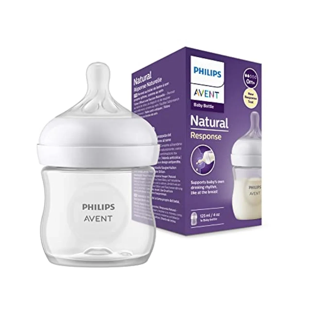 Philips Avent Natural 3.0 Feeding Bottle 125ml 1 Pack