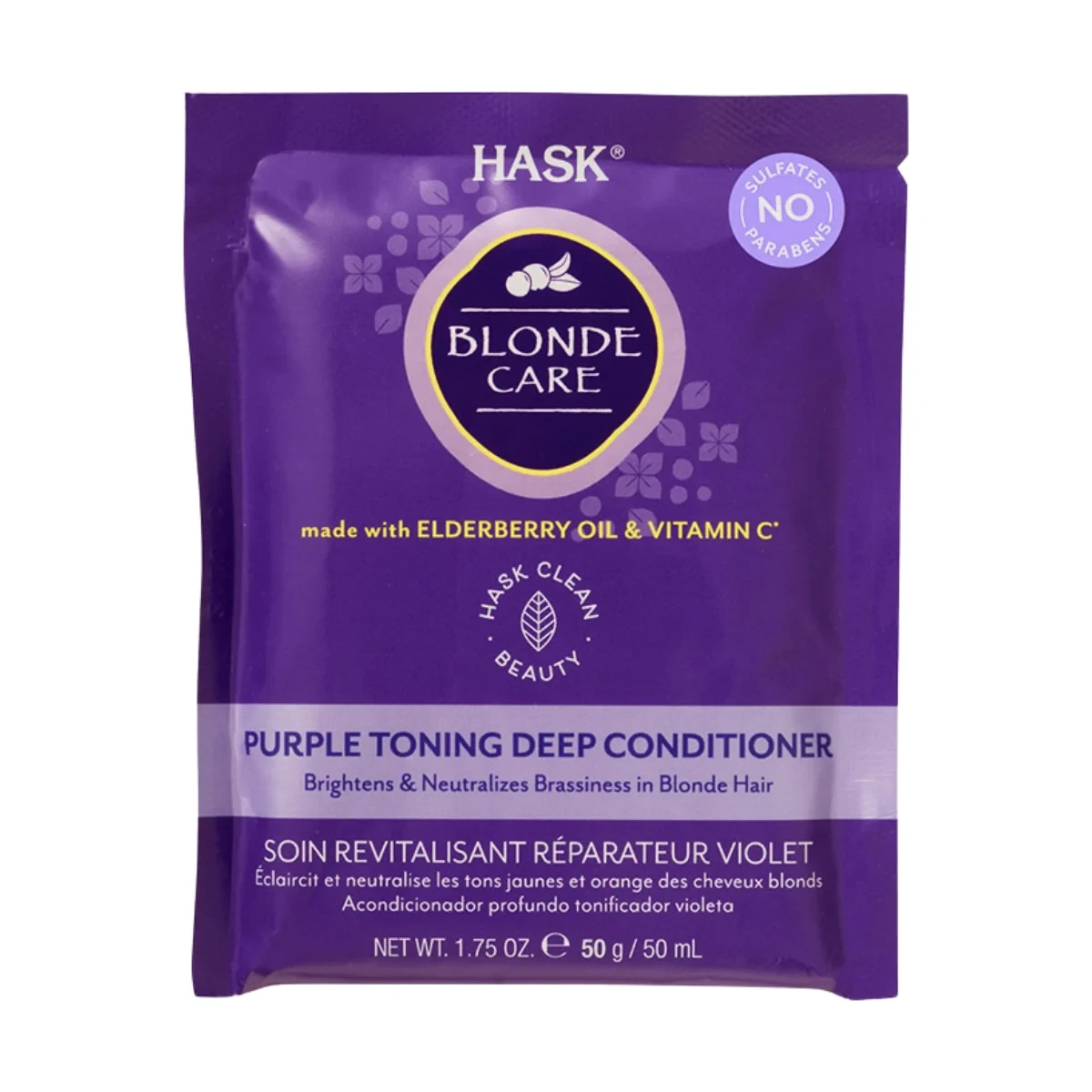 Hask Blonde Care Hair Mask 50g