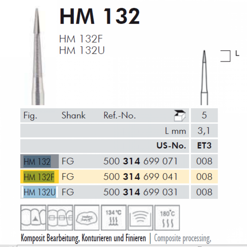 CARBIDE FINISHING BUR