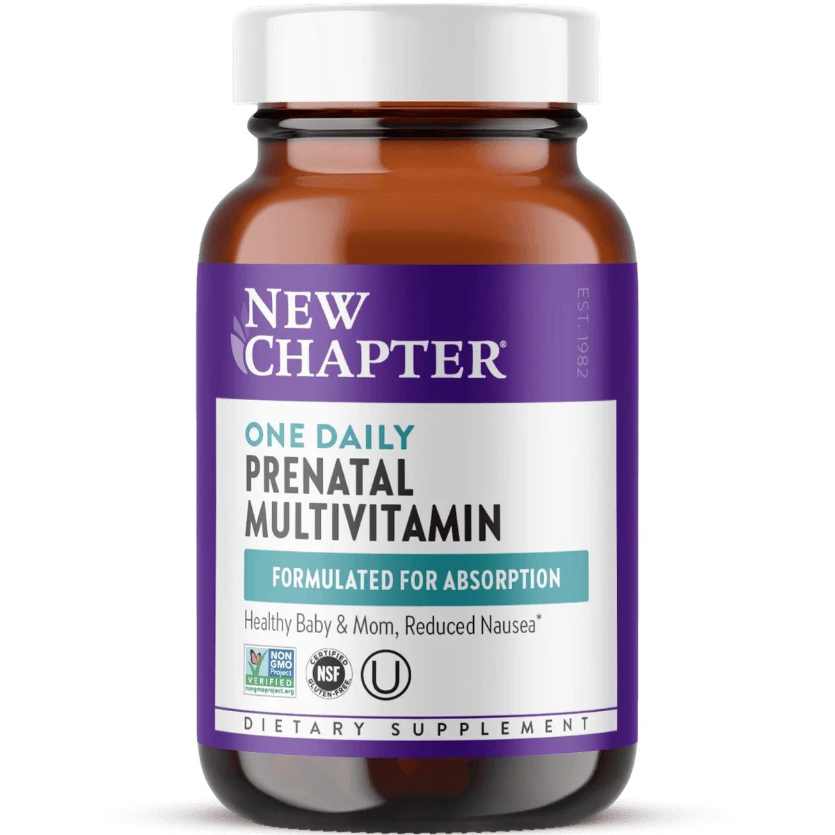New Chapter One Daily Prenatal Multivitamin 60 Tablets