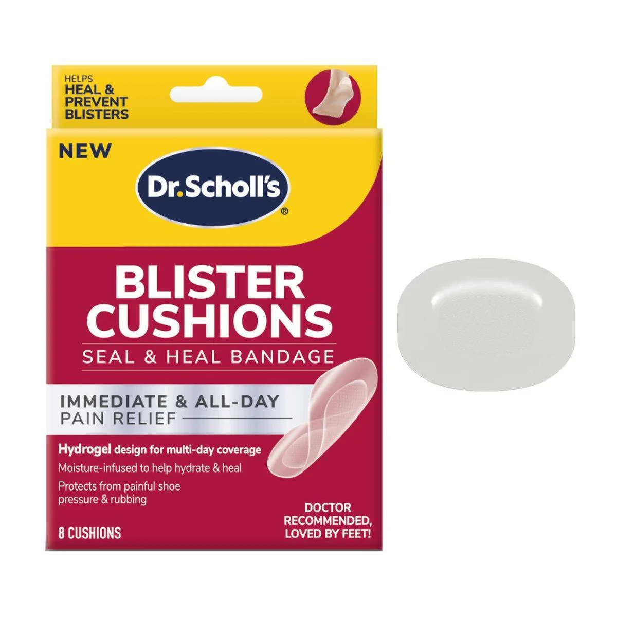 Dr Scholls Blister Treatment Cushions 8 Count