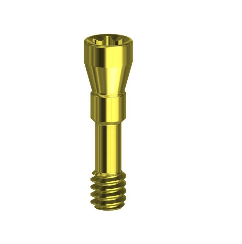 Screw Trox Tin Compatible With Straumann Bone Level RP/RC/4.1-4.8 Gold