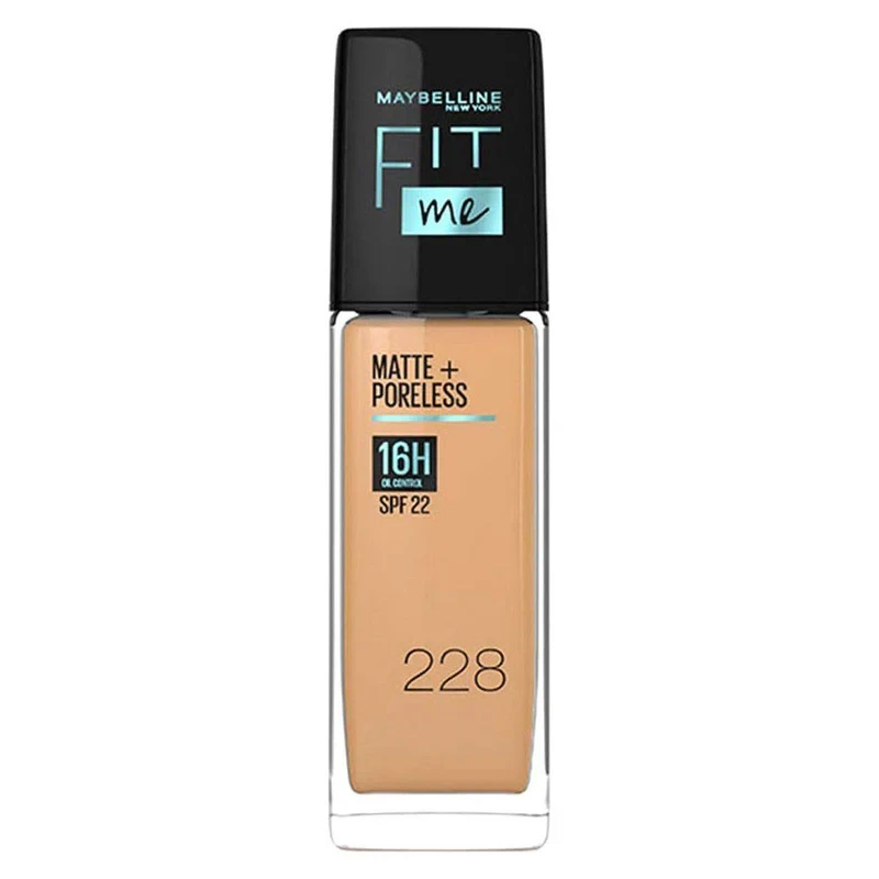 Maybelline Fit Me Matte + Poreless Liquid Foundation SPF22 228