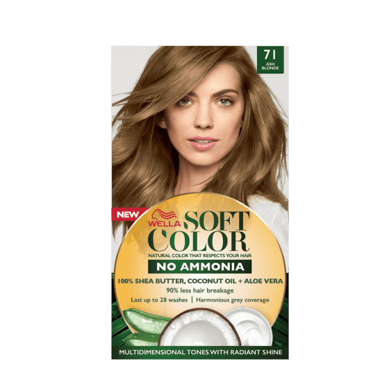 Wella Soft Color Natural Instincts Hair Color 71 Ash Blonde
