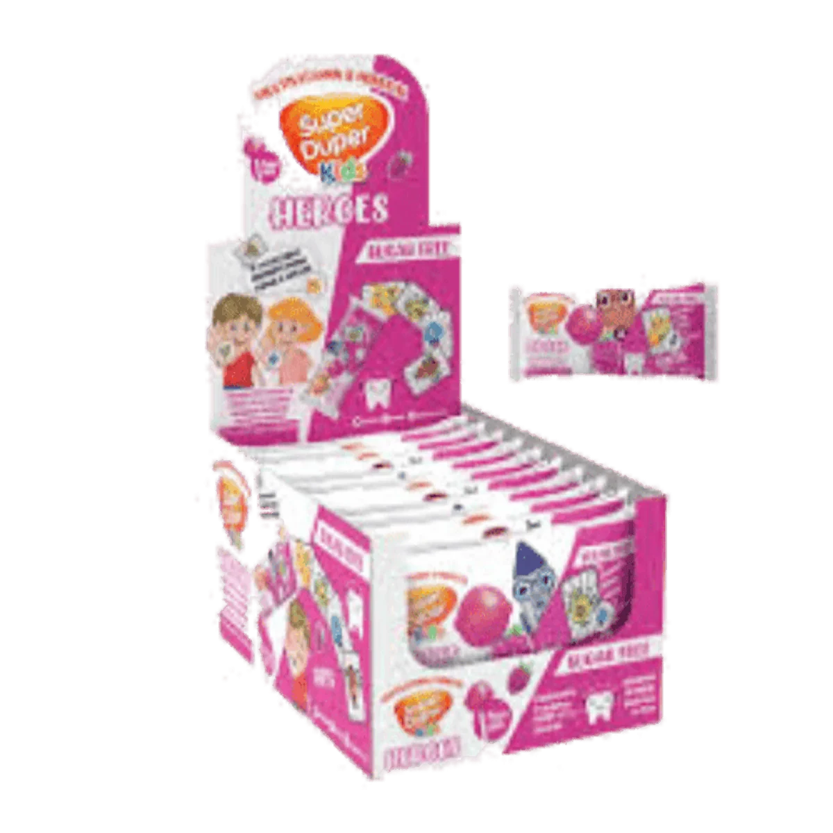 Super Duper Kids Heroes Raspberry Lollipop