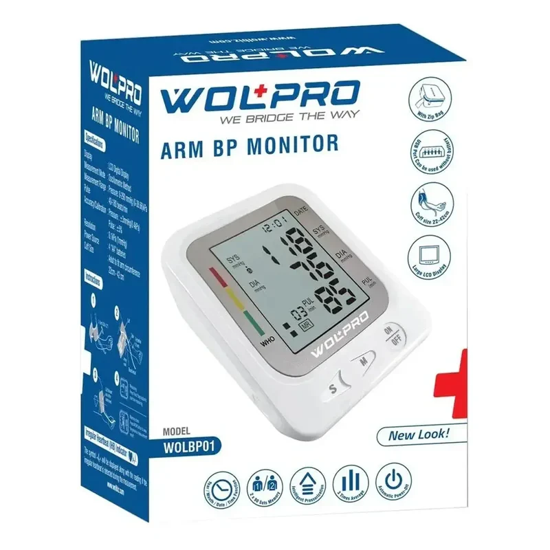Wolpro Blood Pressure Monitor Arm WOLBP01