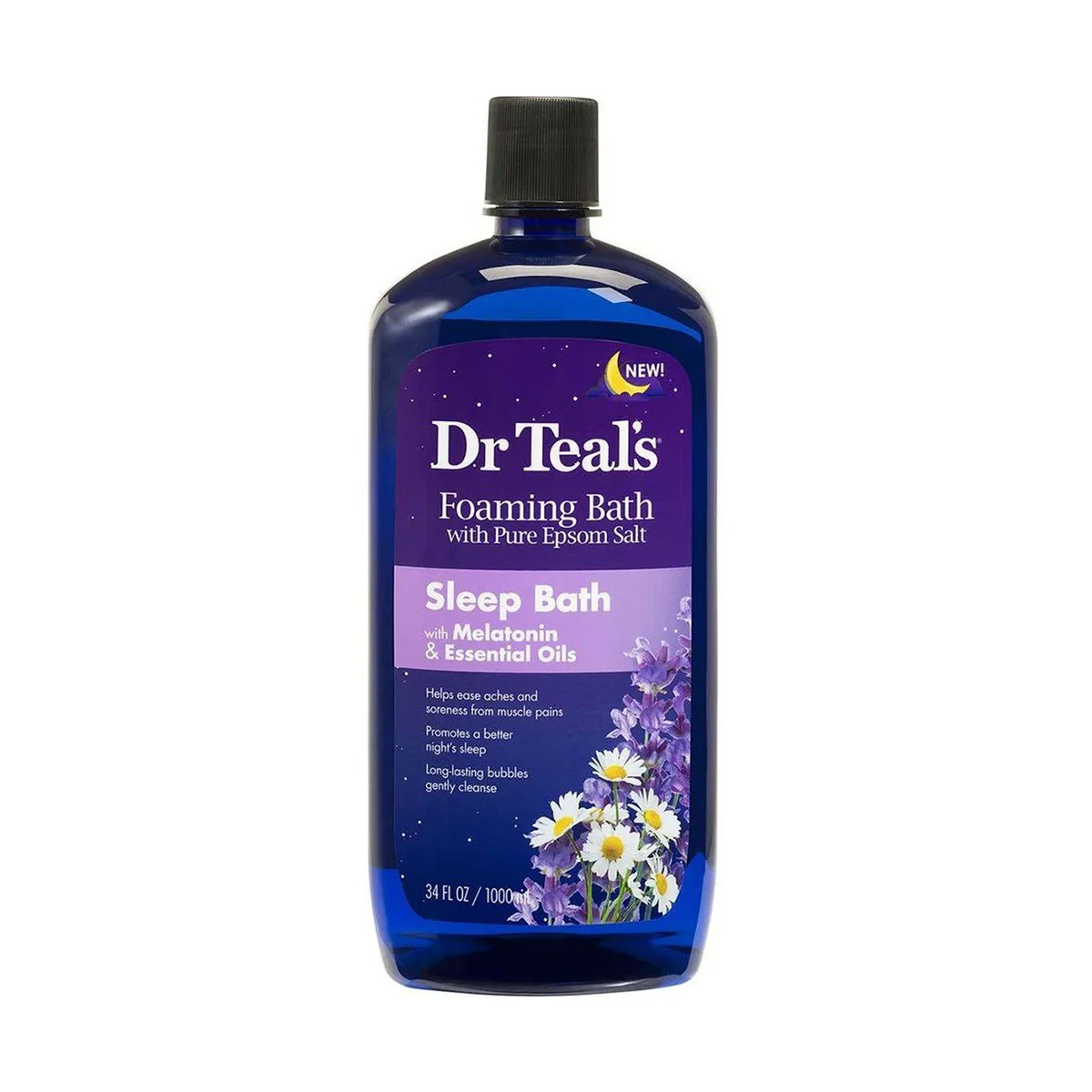 Dr Teals Foaming Bath With Pure Epsom Salt Sleep Bath 1000ml
