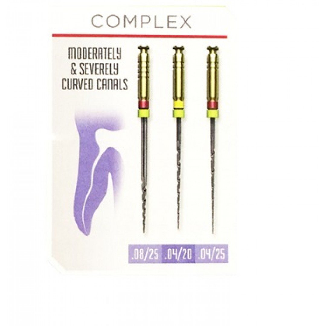 SILK FILE 25mm COMPLEX # .08/25, .04/20, .04/25 PK/3