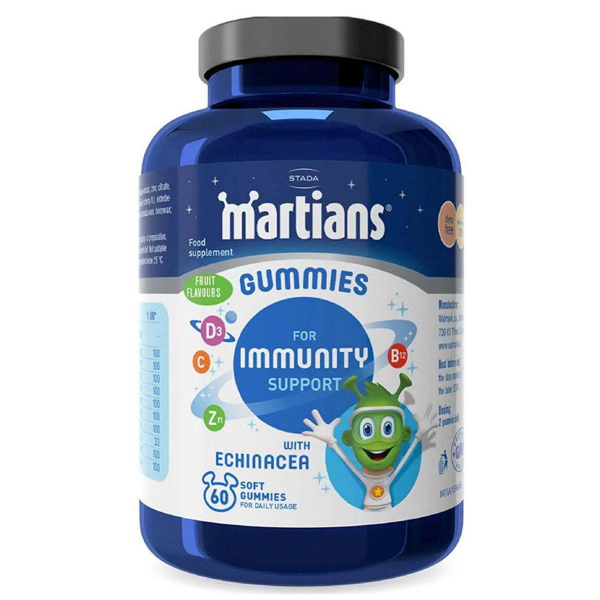 Martians Immune Support with Echinacea 60 Gummies