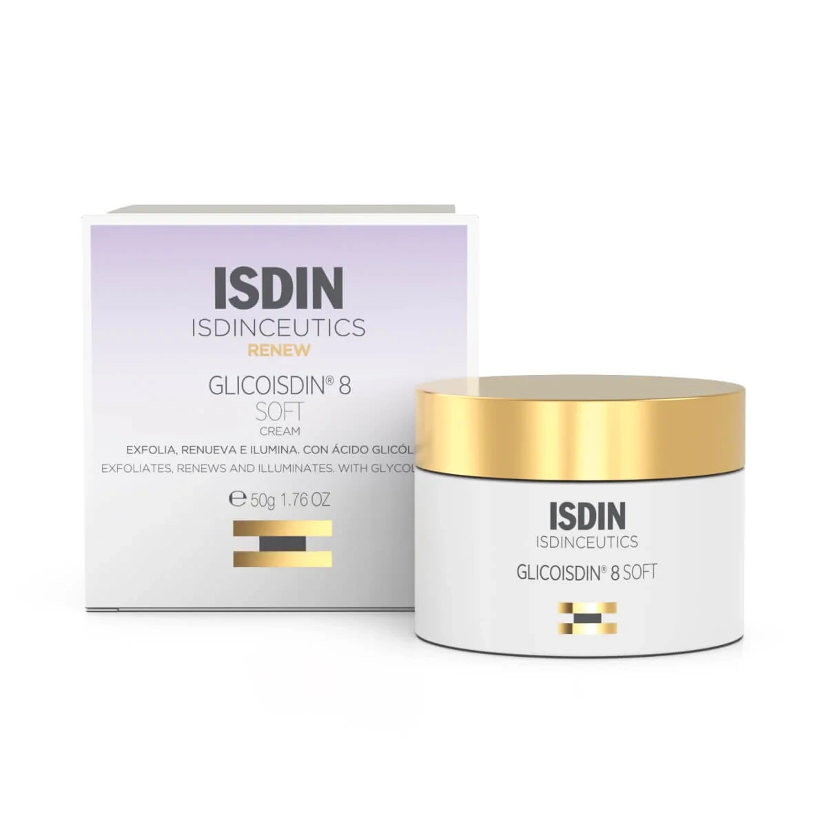 Isdin Isdinceutics Glicoisidin 8 Glycolic Acid Soft Cream 50ml