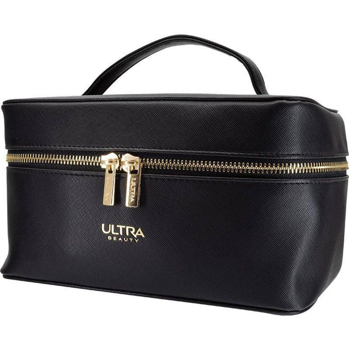 Ultra Beauty Cosmetic Bag Black Compartment Case (Ultra Beauty)