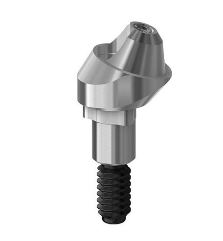 MetAlive Multi-Unit Abutment Compatible With NobelReplace Select On Implant With DLC Screw Non Engaging RP/4.3 - 5 mm