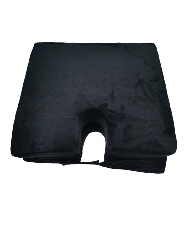 Seat with memory foam backrest