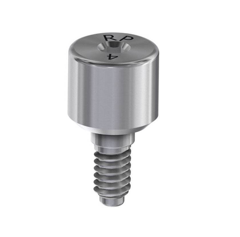 MetAlive Healing Abutment Compatible With Zimmer Internal Hex RP/4.5 - 4 mm