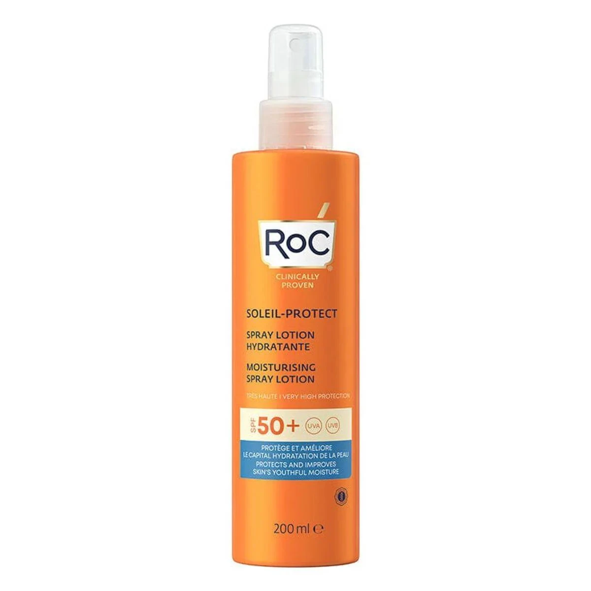 RoC Soleil Protect Moisturizing Spray Lotion SPF50+ 200ml