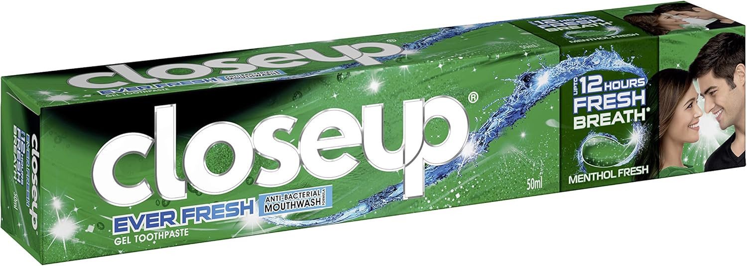 Close Up Toothpaste Triple Fresh Gel Menthol Fresh 25ml