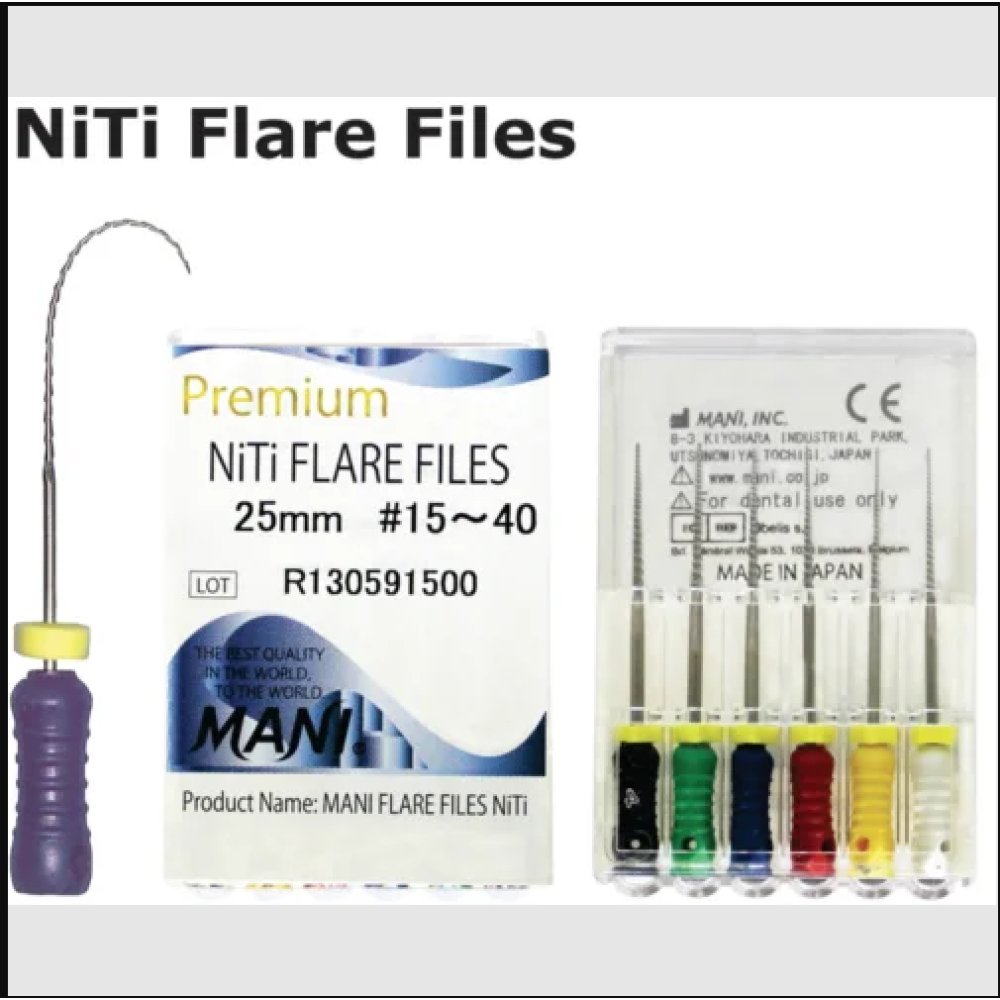 FLARE FILES NITI 25MM