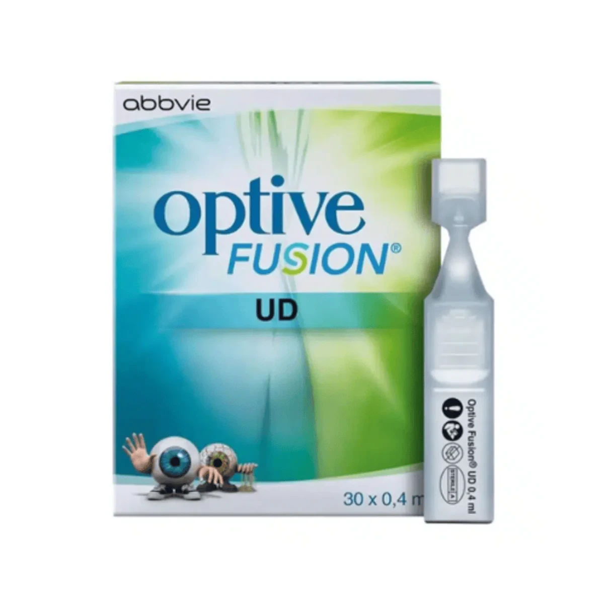 Optive Fusion Eye Drops UD 0.4ml 30 Pack