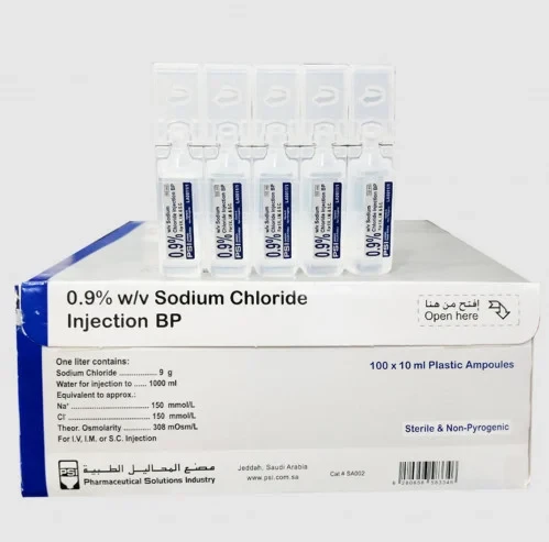 Ampoules of salt 5 ml