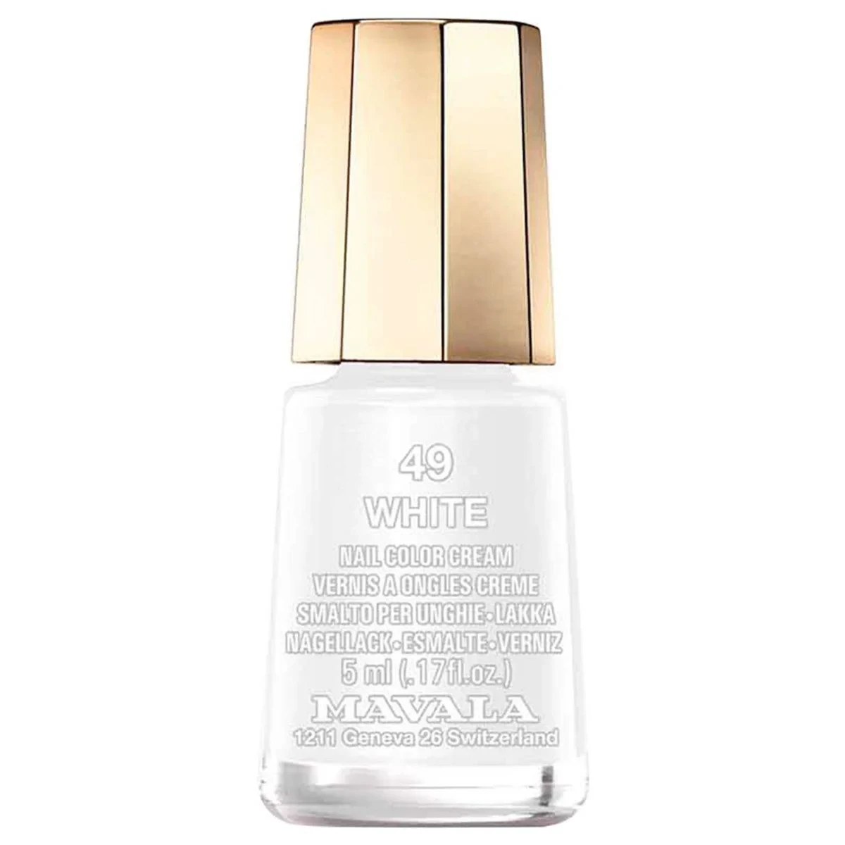 Mavala Mini Nail Polish White 5ml