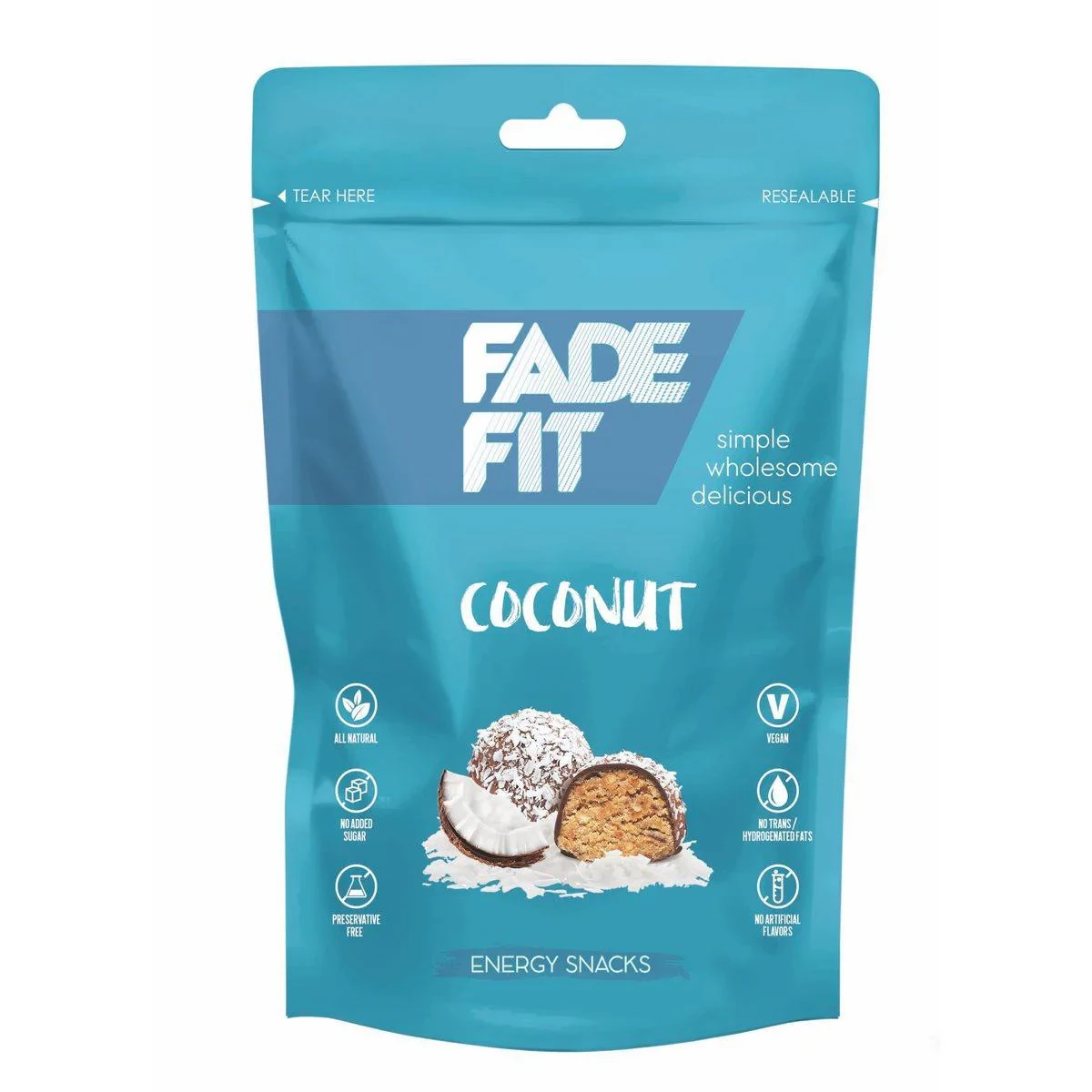 Fade Fit Energy Snacks Coconut 45g