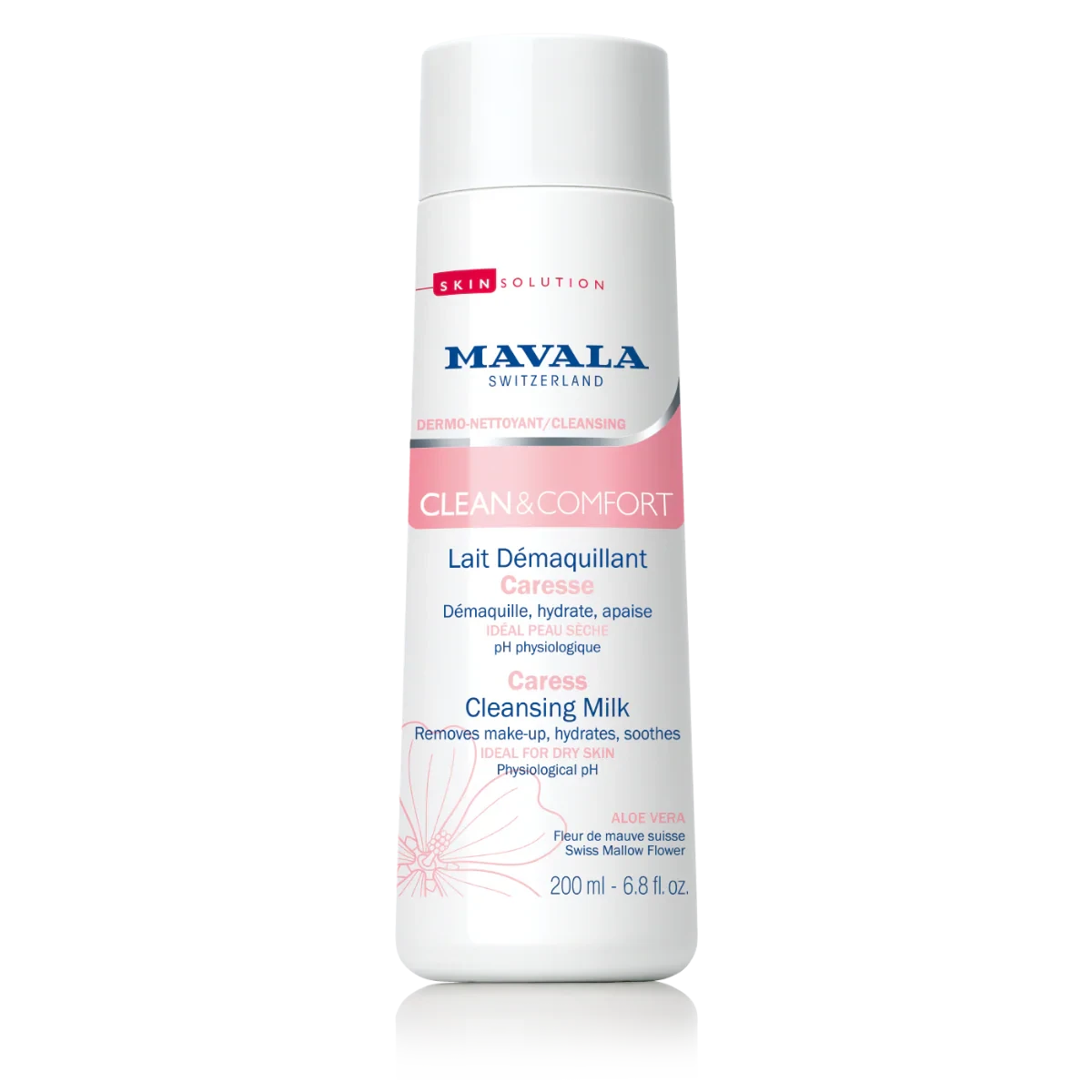 Mavala Swiss Skin Solution Clean & Comfort Caress Cleansing Milk 200ml