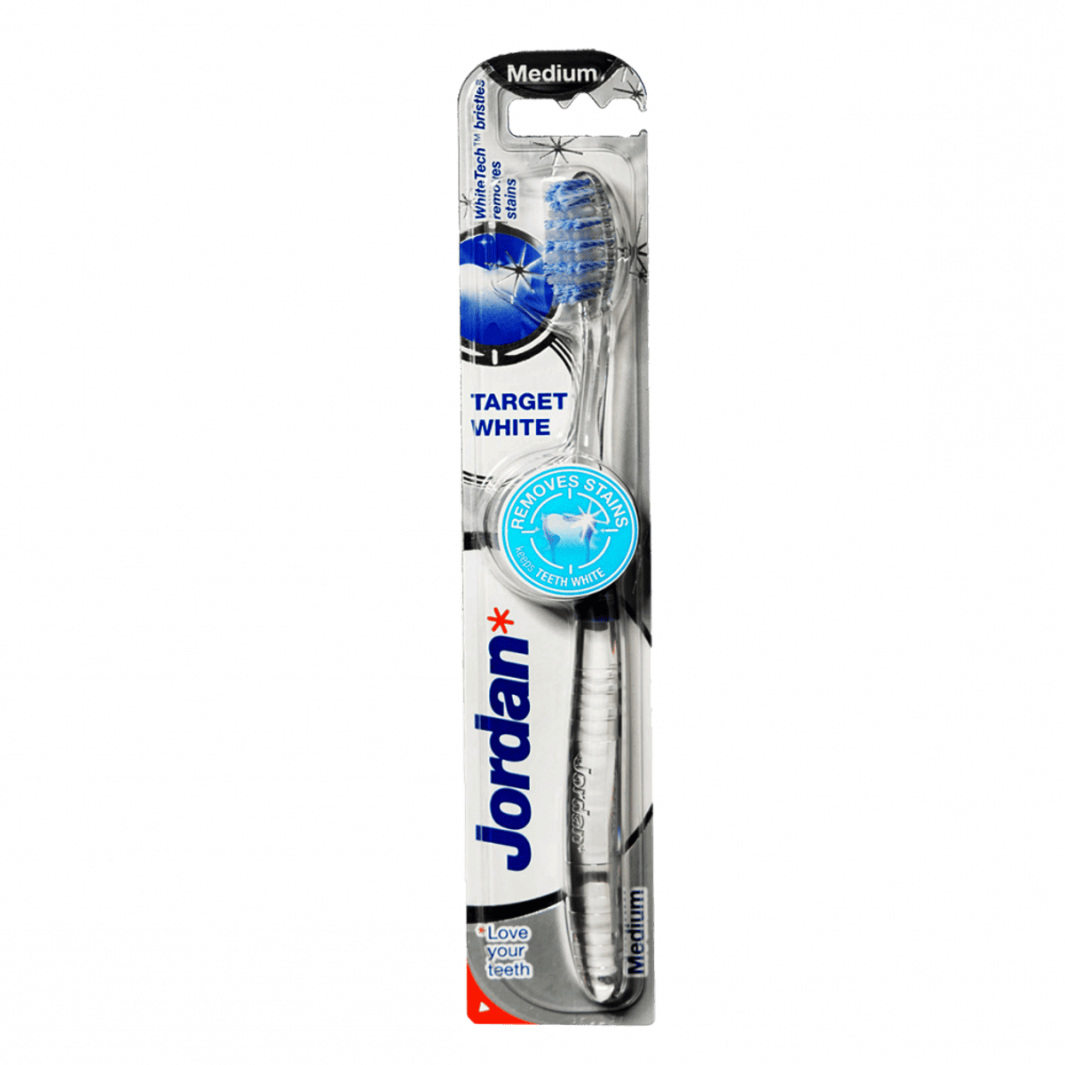 Jordan Toothbrush Target White Medium