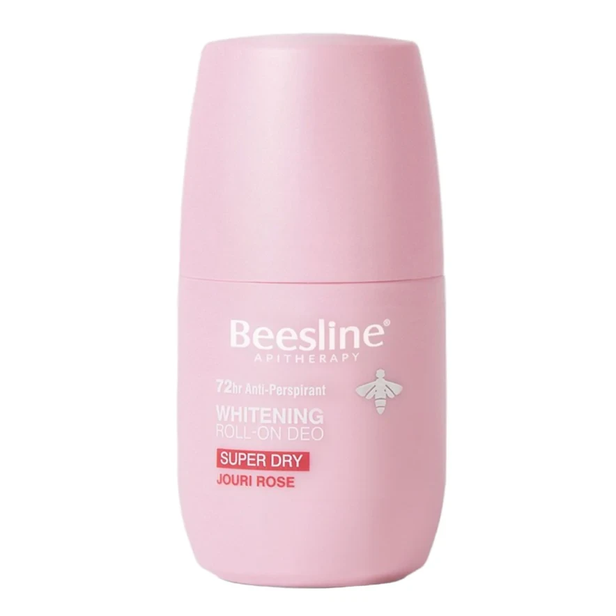 Beesline Deodorant Roll On Whitening Super Dry Jouri Rose 50ml