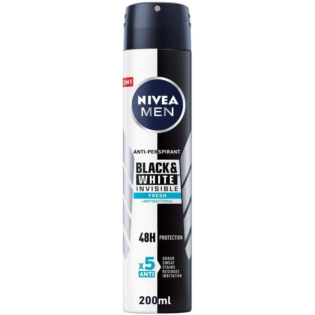 Nivea Men Deodorant Spray Black & White Fresh 200ml