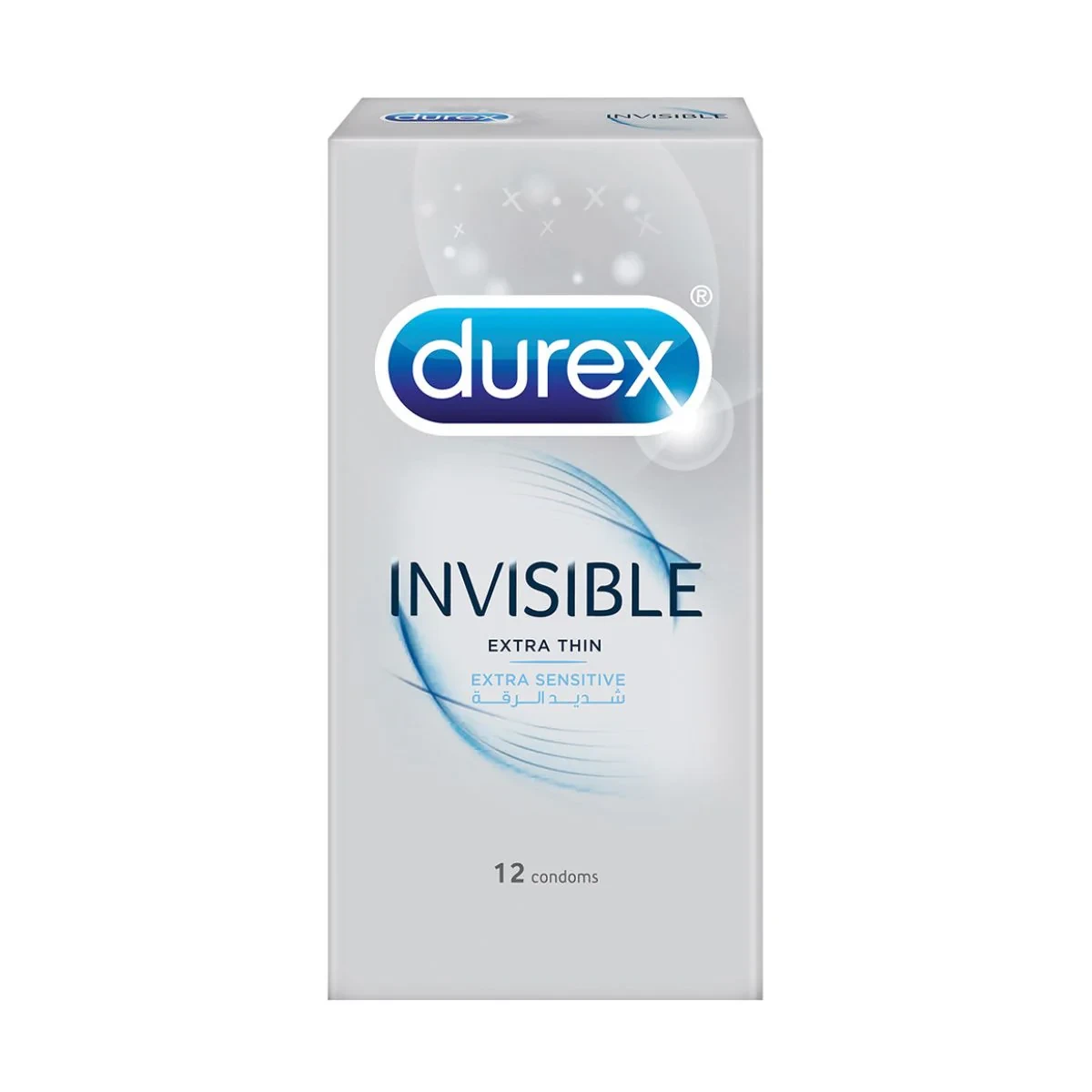Durex Condoms Invisible Extra Thin 12 Pack