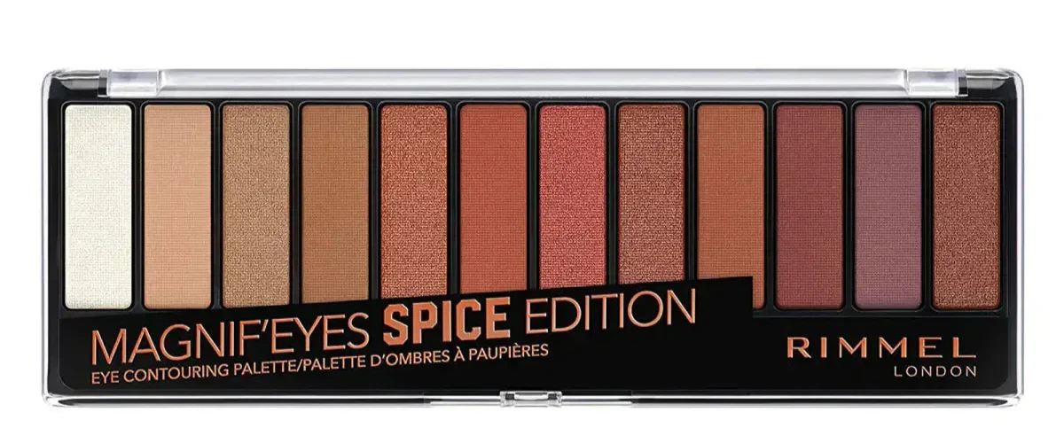 Rimmel Magnifeyes 12 Pan Eyeshadow Palette Spice Edition