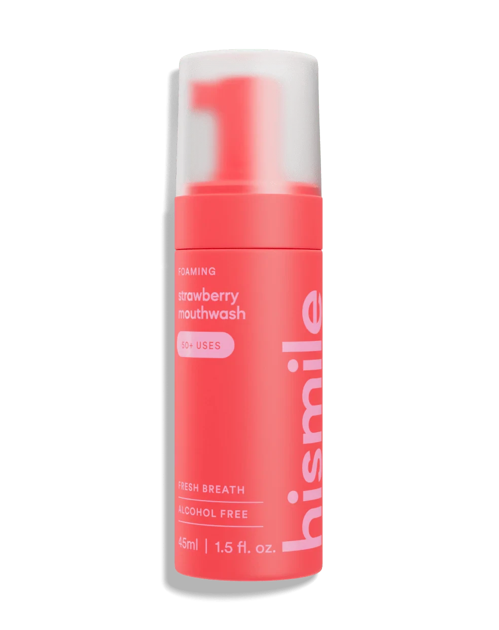 Hismile Foam Mouthwash Strawberry 45ml