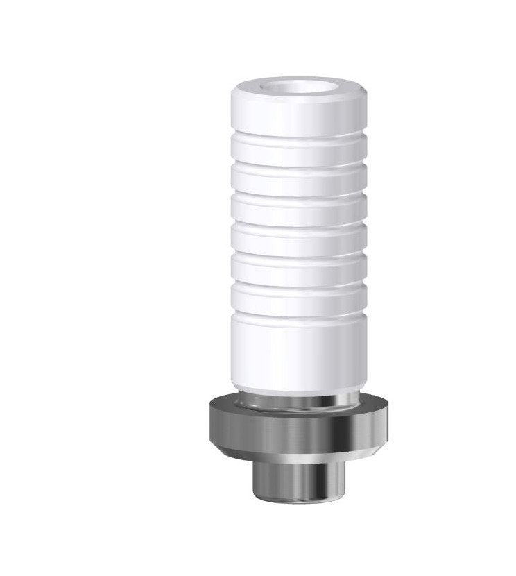 CoCr Base Compatible With Zimmer Internal Hex With Screw Non Engaging WP/5.7